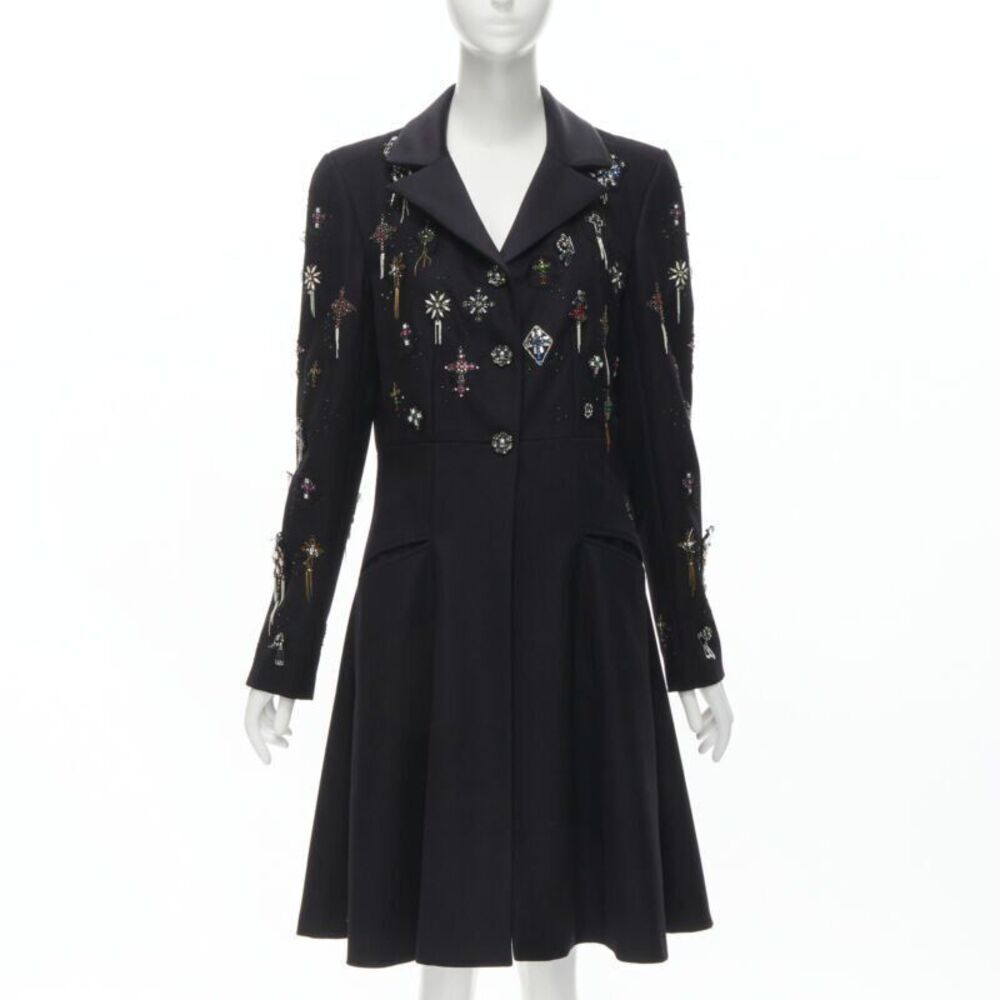 Chanel Lesage Punk cashmere coat